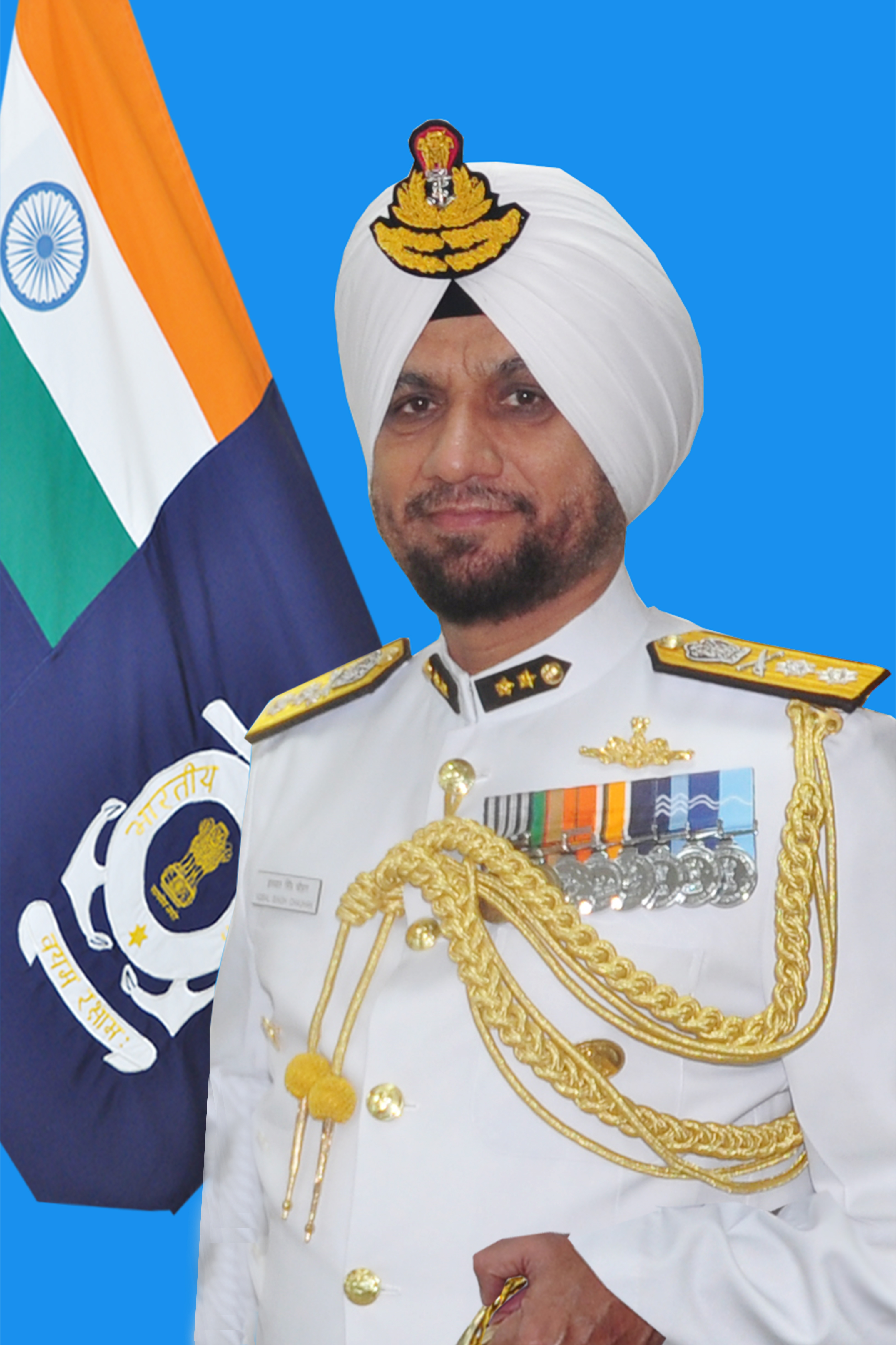 Image of Inspector General Iqbal Singh Chauhan